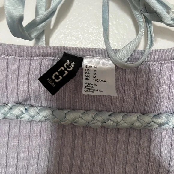 H&M Ribbed Lavender Cardigan - Picture 6 of 7